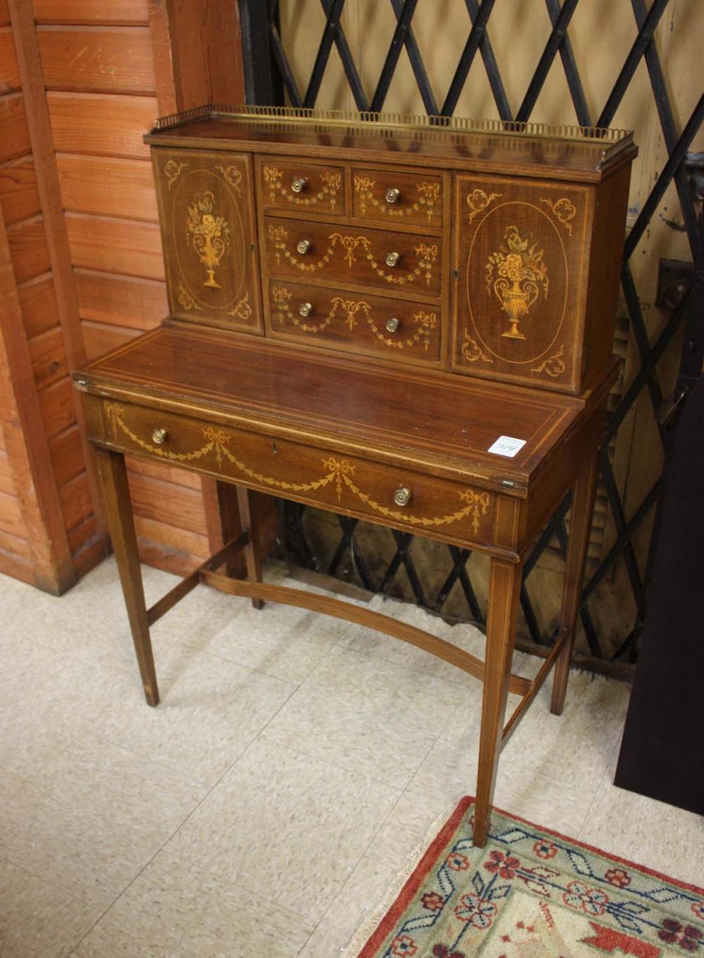 EDWARDIAN GEORGE III STYLE MAHOGANY 313dfb