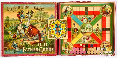 MCLOUGHLIN BROS. AMUSING GAME OF OLD