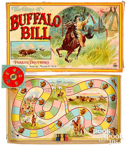 PARKER BROS THE GAME OF BUFFALO 313f17