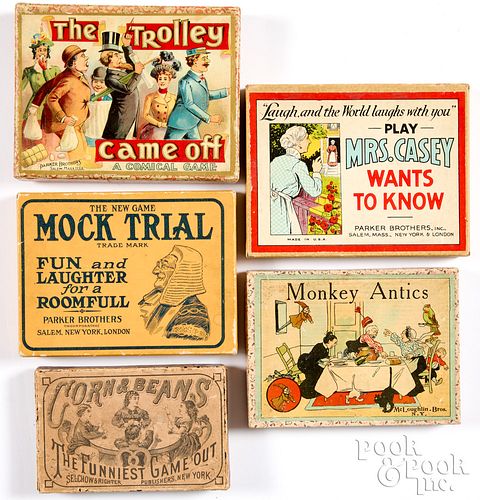 FIVE CARD AND STORY GAMES, EARLY