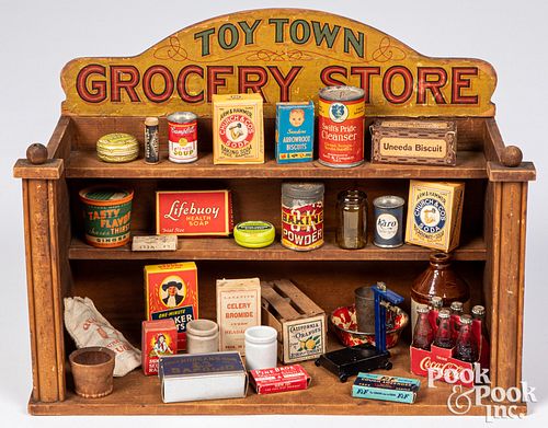 PARKER BROS TOY TOWN GROCERY STOREParker 313f9b