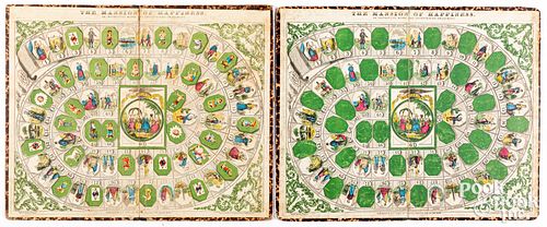THE MANSION OF HAPPINESS GAME BOARDS,