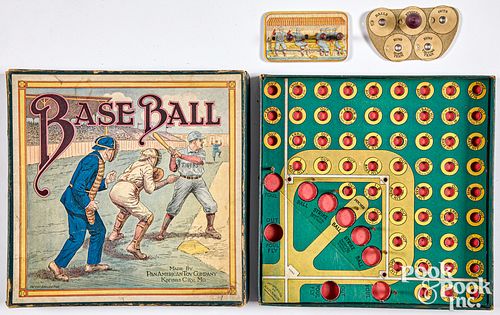 PAN AMERICAN TOY COMPANY BASEBALL BOARD