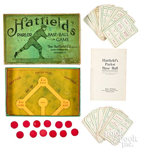 HATFIELD S PARLOR BASEBALL GAME  31404b