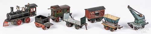 SEVEN PIECE MARKLIN O GAUGE FREIGHT