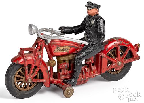 HUBLEY CAST IRON INDIAN MOTORCYCLE