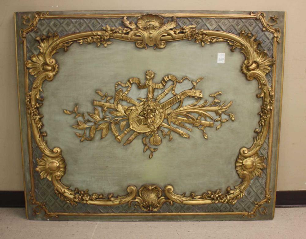 LOUIS XV STYLE CARVED AND PARCEL GILT 3141bb