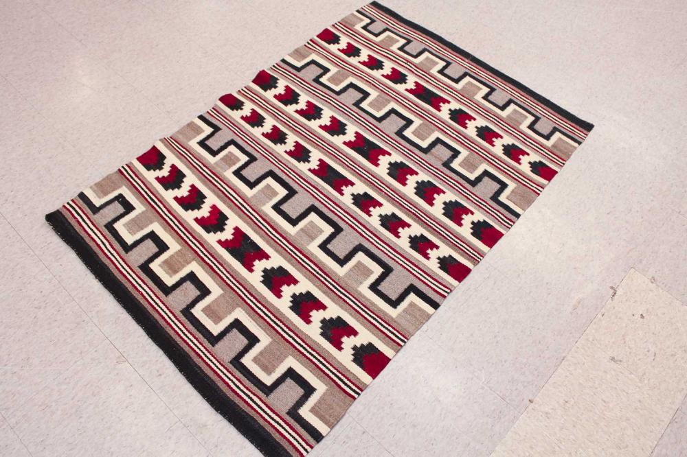 NAVAJO WEAVING, REPEATING GEOMETRIC