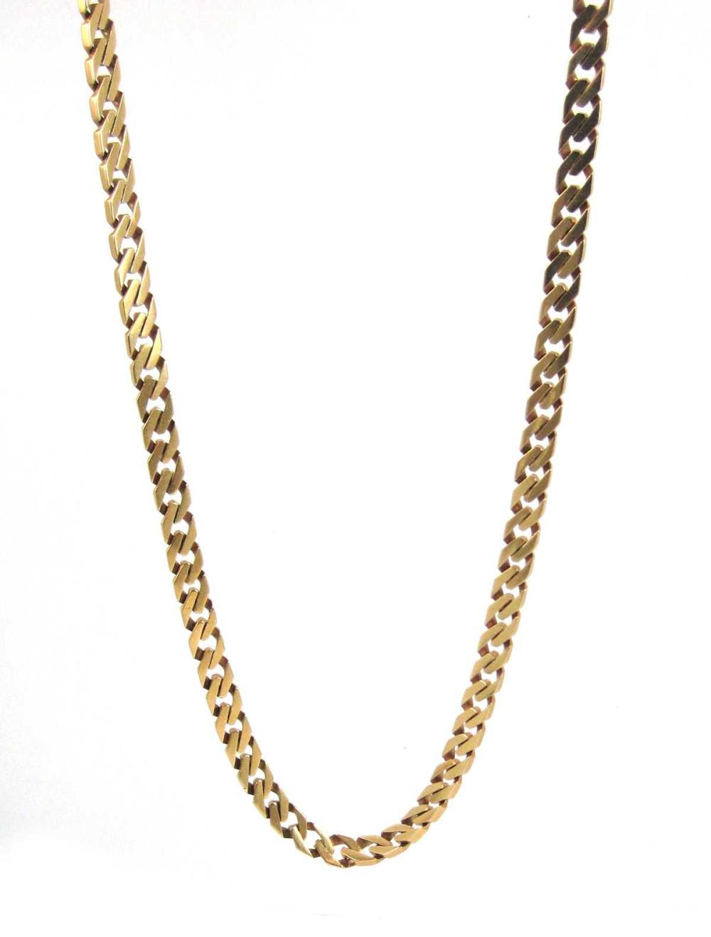 EIGHTEEN KARAT YELLOW GOLD CHAIN 314253