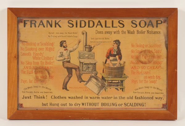  Frank Siddalls Soap vintage framed 4ed0f