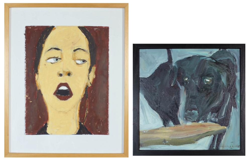 TWO PAINTINGS BY OREGON ARTISTS: