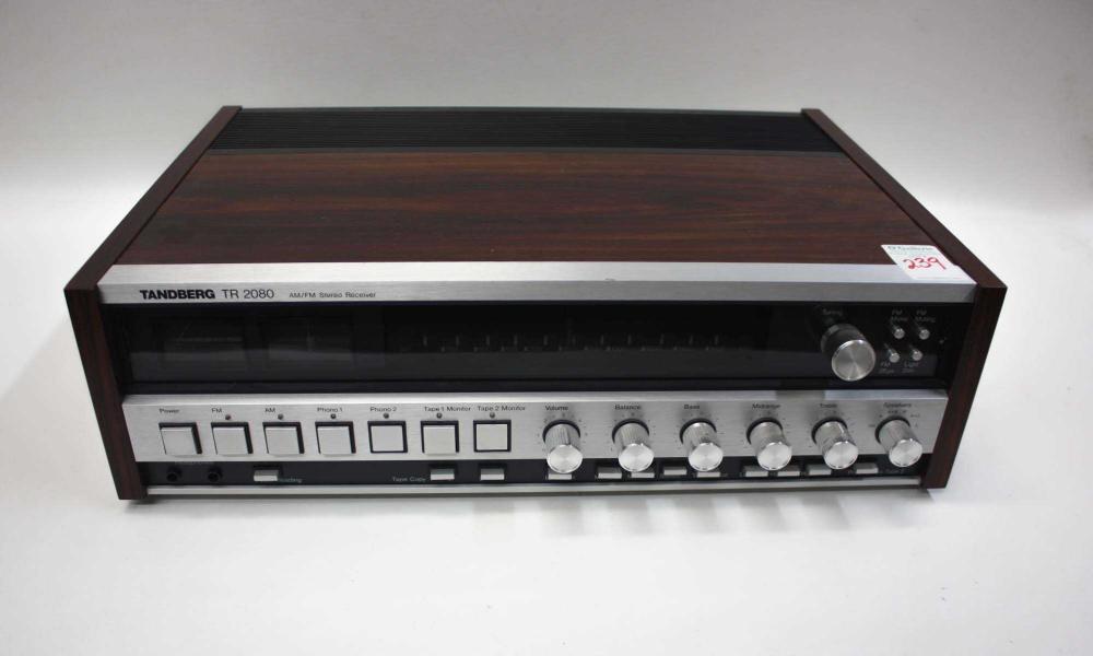 TANDBERG MODEL 2080 STEREO RECEIVER,