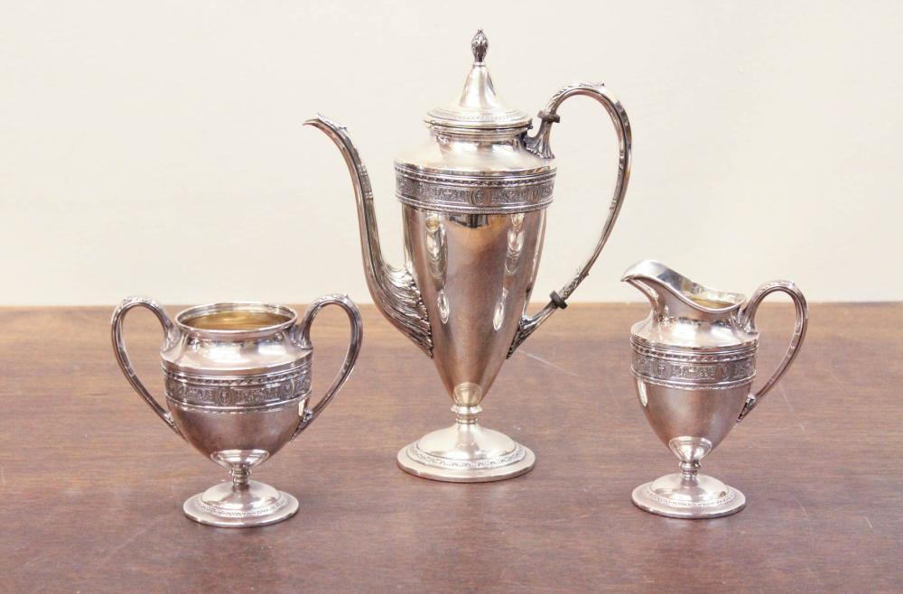 THREE PIECE INTERNATIONAL SILVER