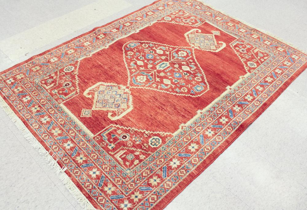 HAND KNOTTED AFGHANI TRIBAL AREA 314367