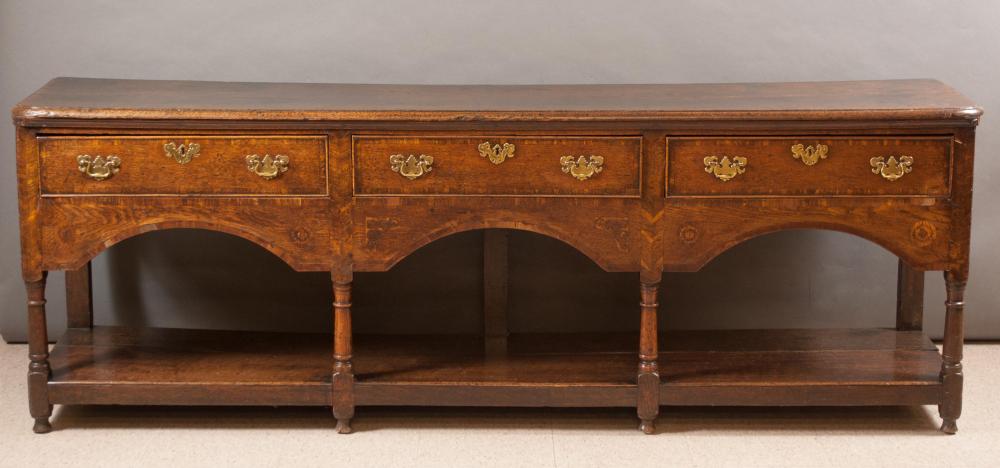 GEORGE III OAK WELSH DRESSER 3143b0