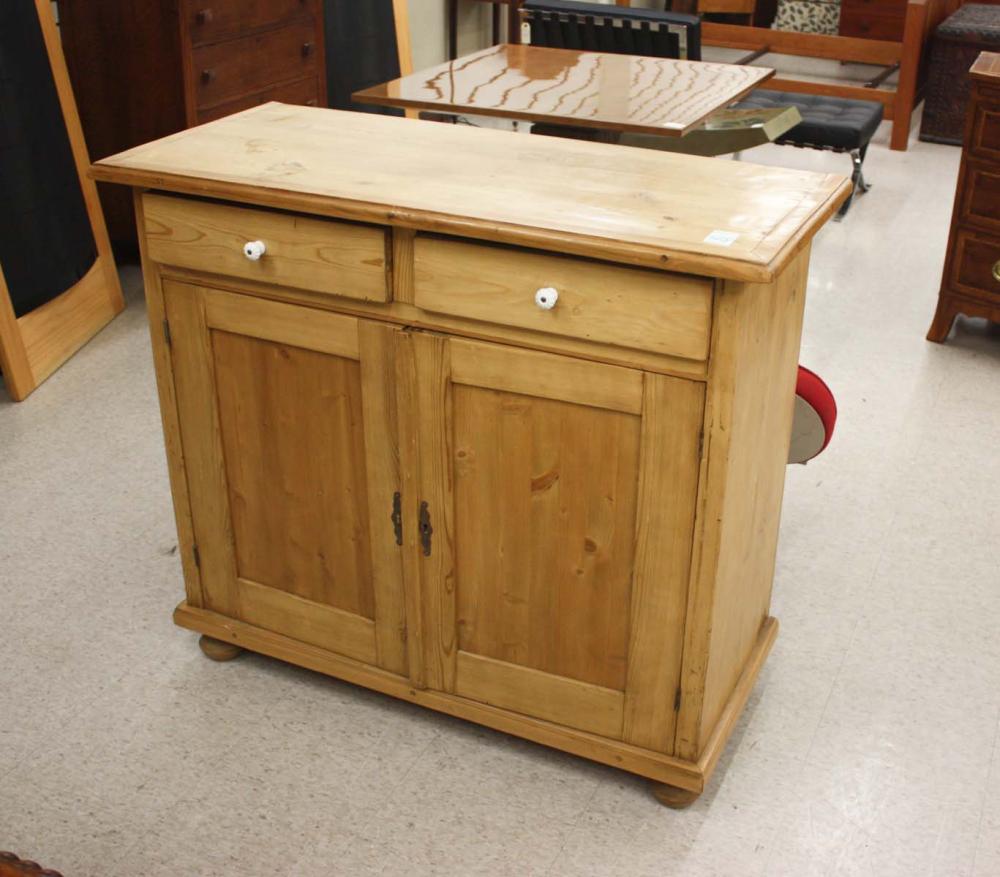 PINE SIDE CABINET, CONTINENTAL,