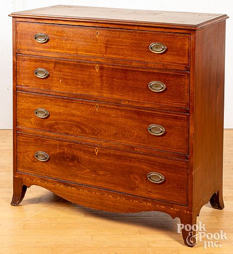 PENNSYLVANIA FEDERAL WALNUT CHEST