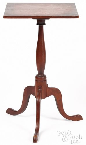 NEW ENGLAND STAINED MAPLE CANDLESTANDNew 314769