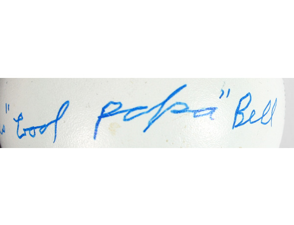 James Cool Papa Bell autographed baseball