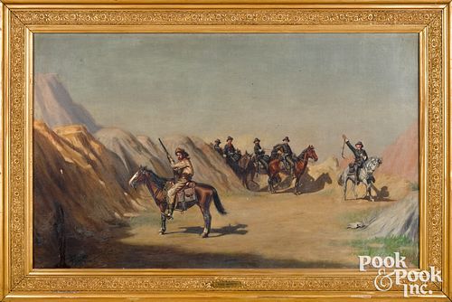 CHARLES BRINTON COX OIL WESTERN 314813