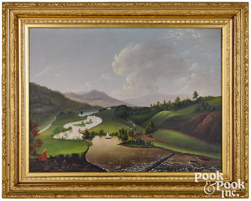 HUDSON RIVER VALLEY OIL ON CANVAS 314862