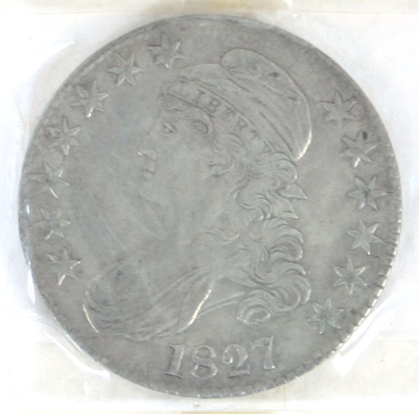 1827 Capped Bust Silver Half Dollar 4eda6