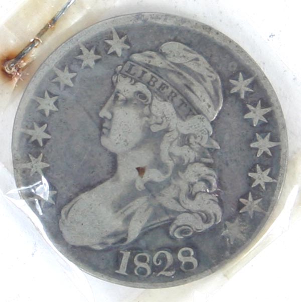 1828 Capped Bust Silver Half Dollar 4eda8