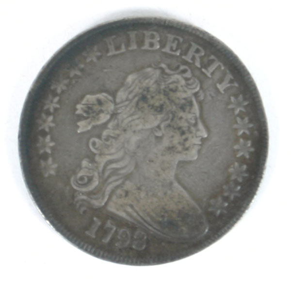 1798 Draped Bust Silver Dollar 4edb5