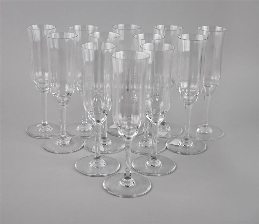 SET OF 12 BACCARAT 'CAPRI OPTIC'