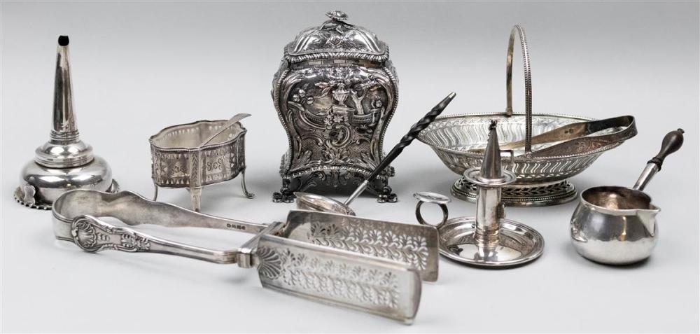 COLLECTION OF SMALL ENGLISH SILVER