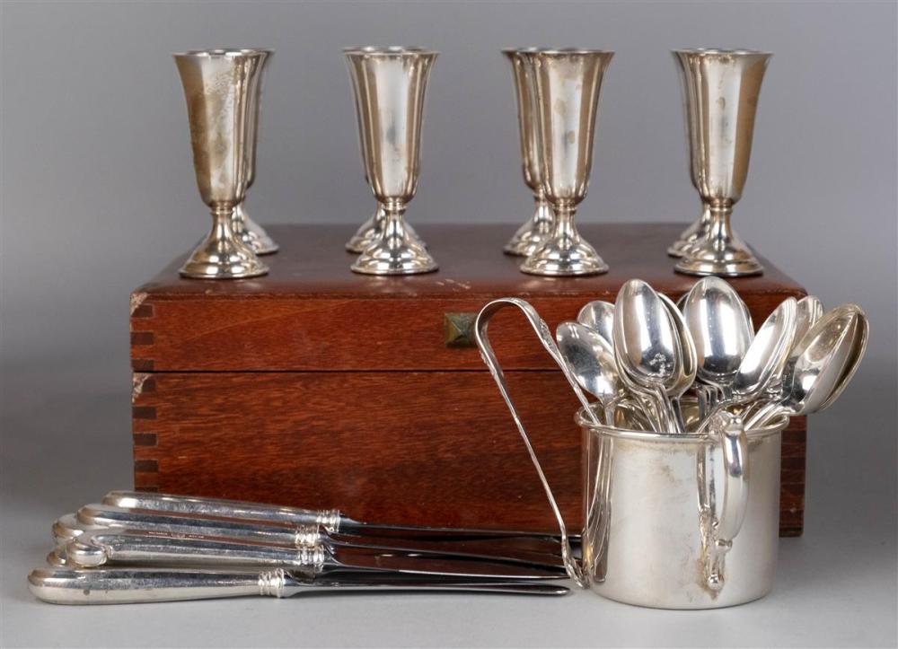 COLLECTION OF AMERICAN SILVER TABLE