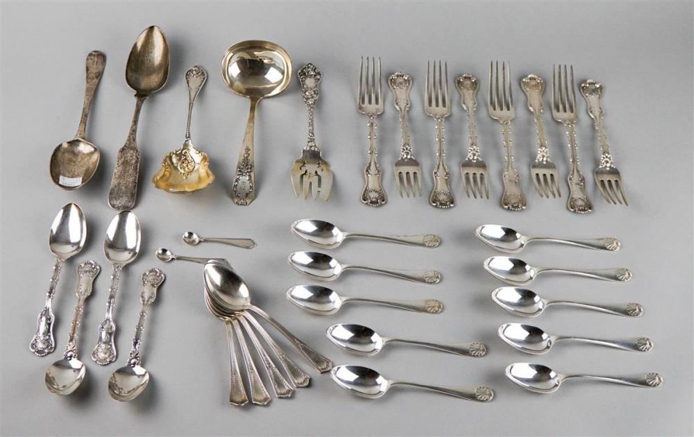 VARIOUS PIECES OF SILVER FLATWAREVARIOUS 312291