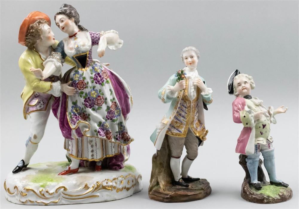 SAMSON PORCELAIN FIGURE GROUP OF