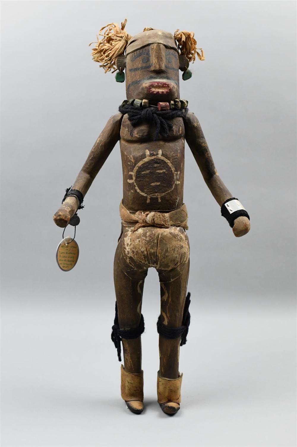 NATIVE AMERICAN KACHINA DOLL ZUNI  3122da