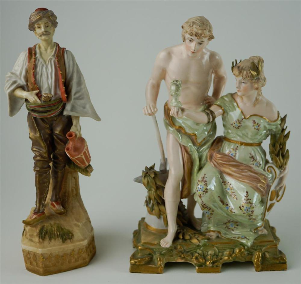 ERNEST WAHLISS ALEXANDRA PORCELAIN FIGURE