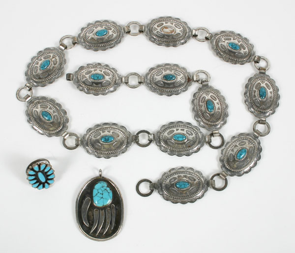 Native American silver and turquoise 4e9fa