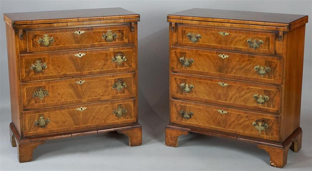 PAIR OF GEORGE II STYLE INLAID