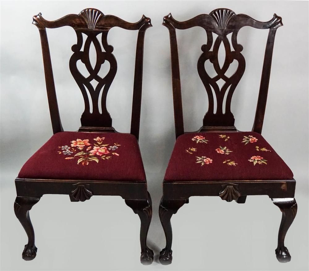 PAIR OF GEORGE III STYLE MAHOGANY 312459