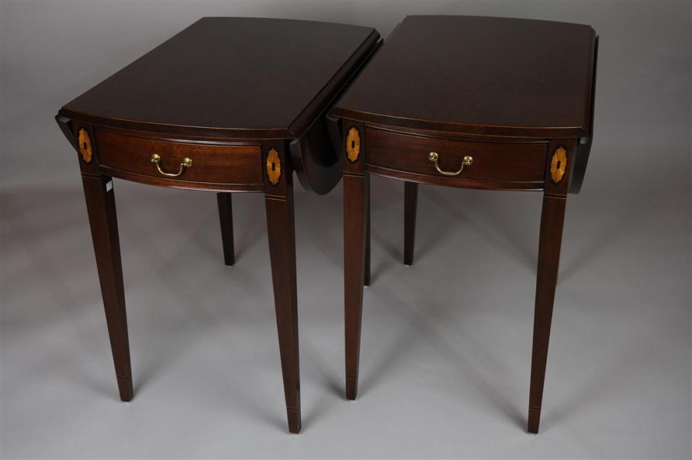 PAIR OF HICKORY CHAIR COMPANY DROP-LEAF