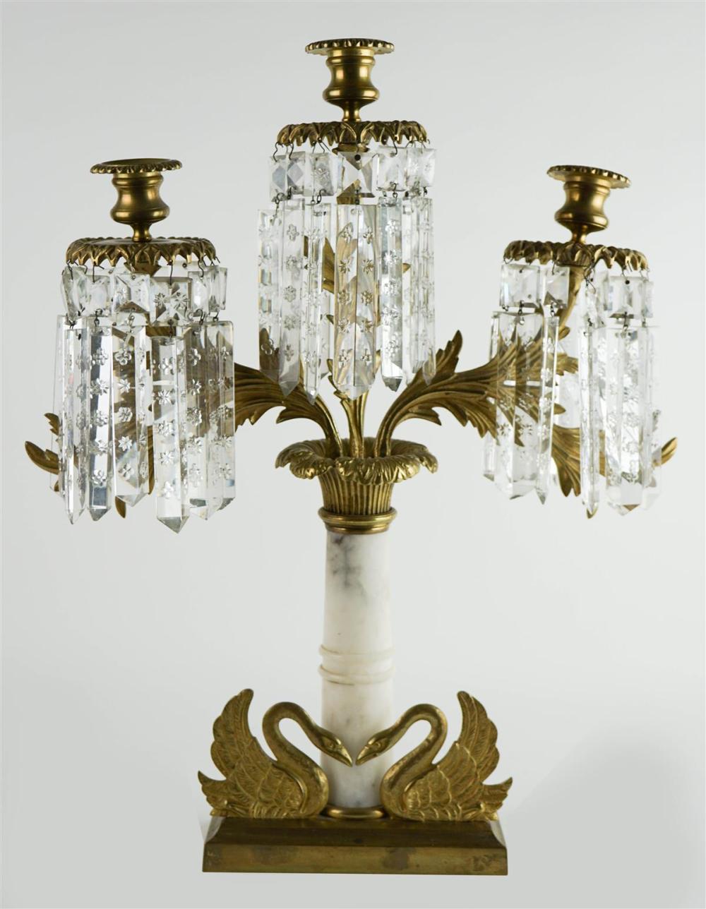 NEOCLASSICAL WHITE MARBLE AND ORMOLU