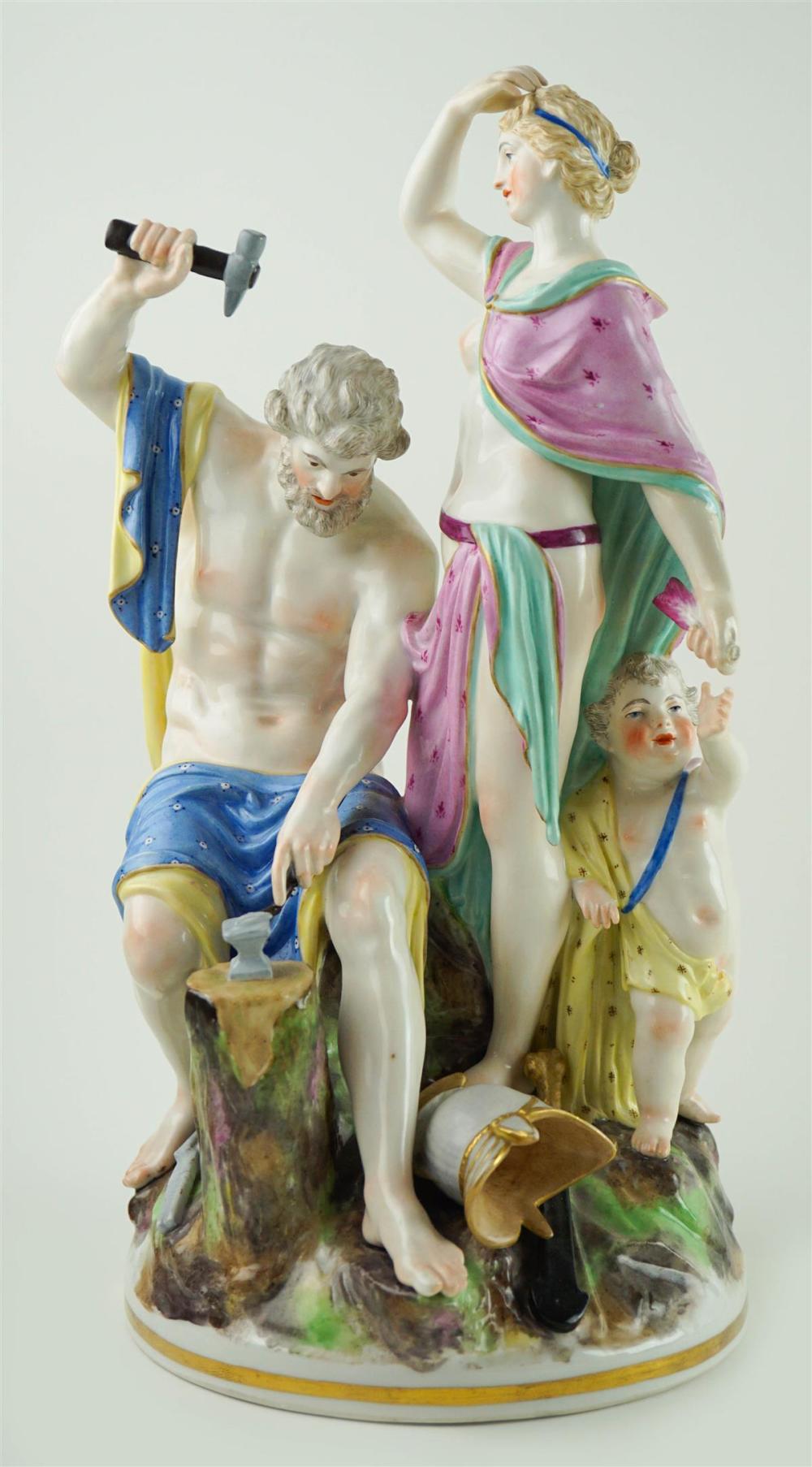 BERLIN PORCELAIN MYTHOLOGICAL FIGURE