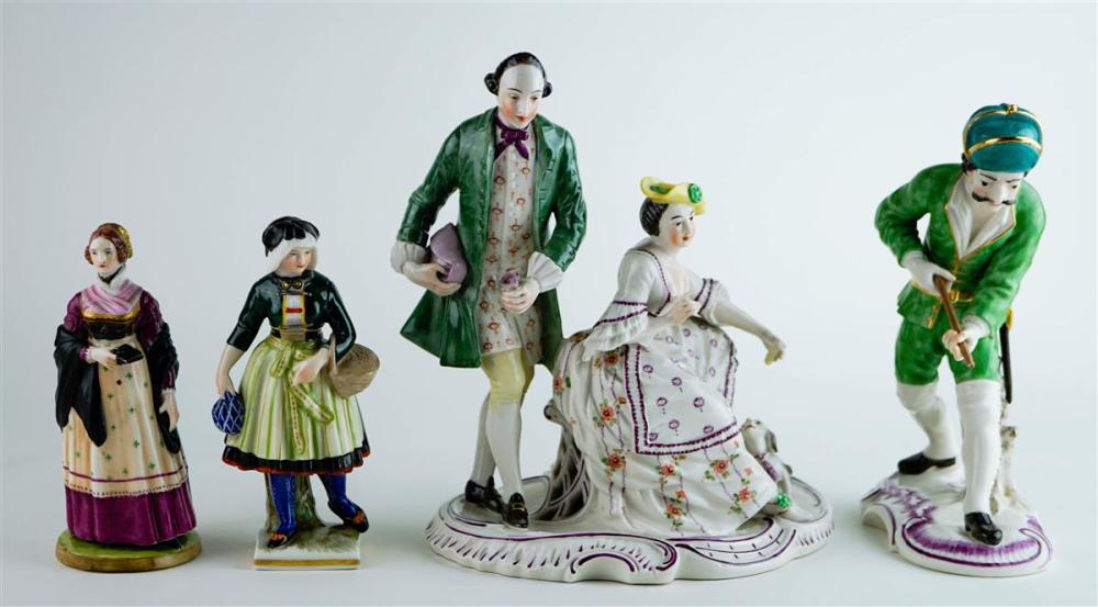 NYMPHENBURG PORCELAIN FIGURE GROUP 31250d