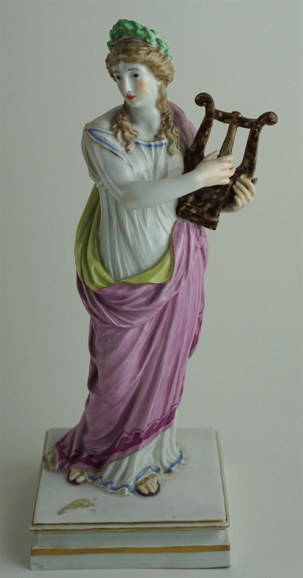 MEISSEN PORCELAIN FIGURE OF A MUSE