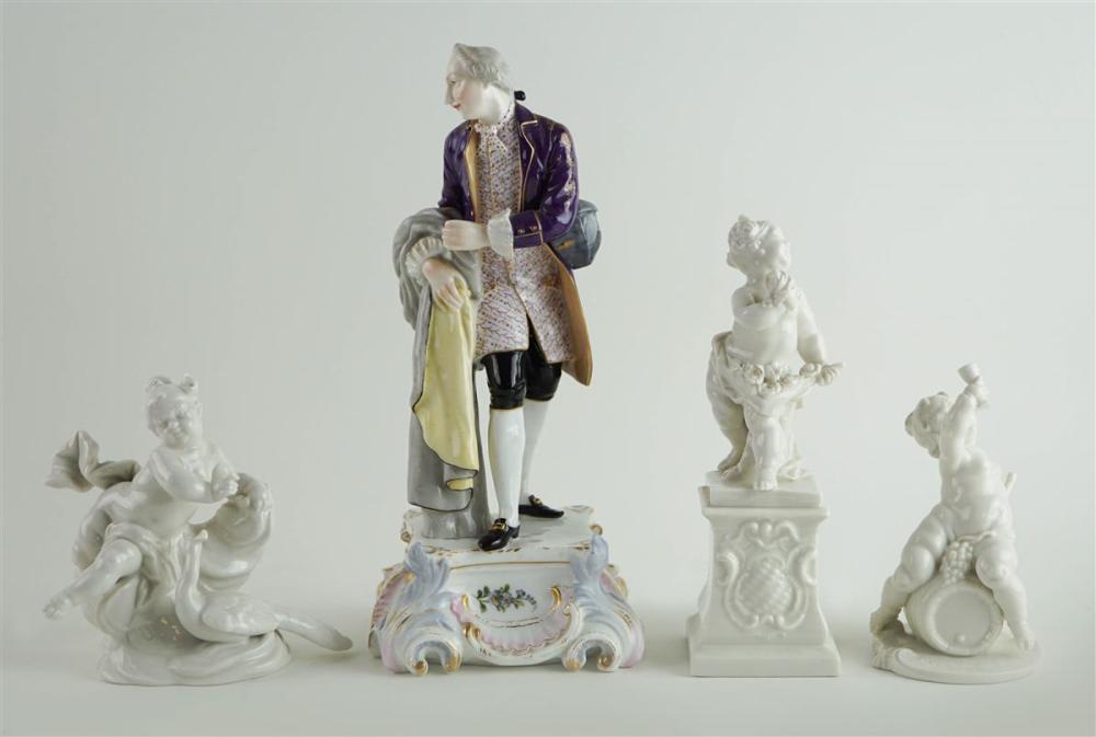 NYMPHENBURG PORCELAIN FIGURE OF