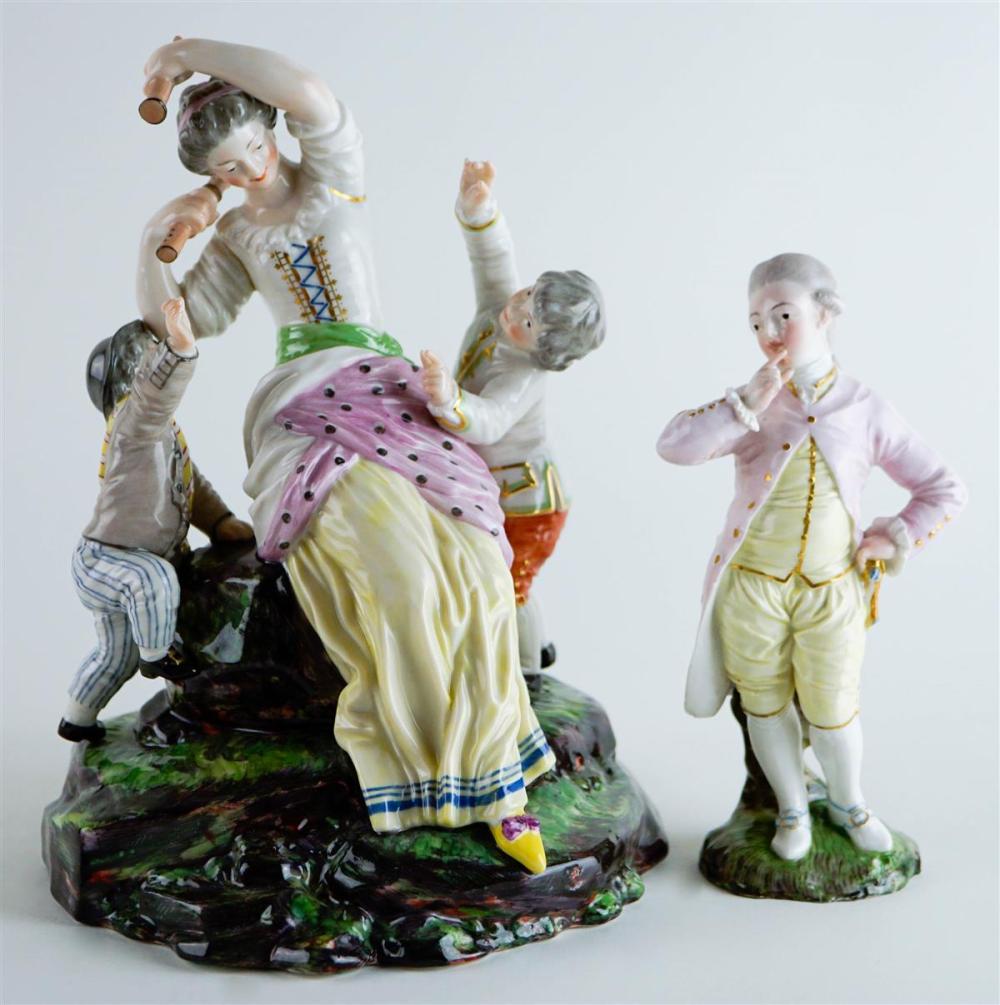 NYMPHENBURG PORCELAIN FIGURE GROUP 312519