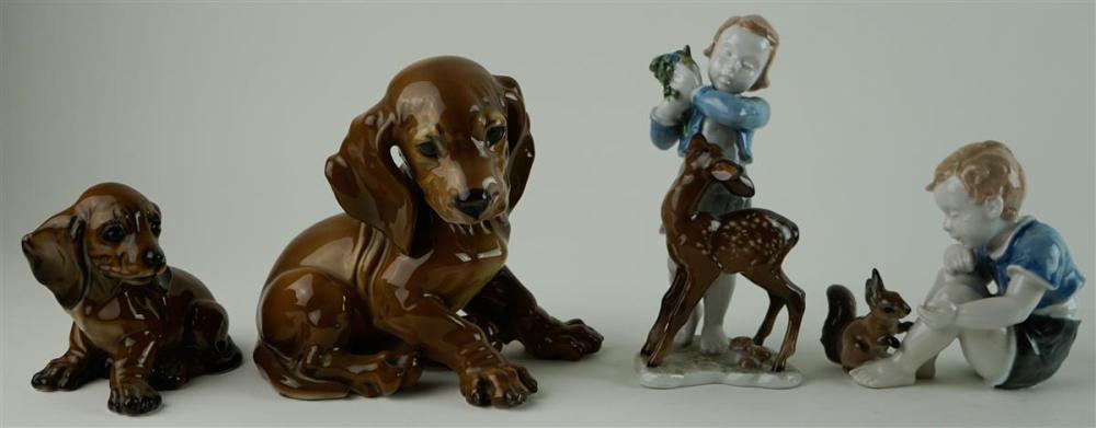 TWO ROSENTHAL PORCELAIN MODELS OF BOYS