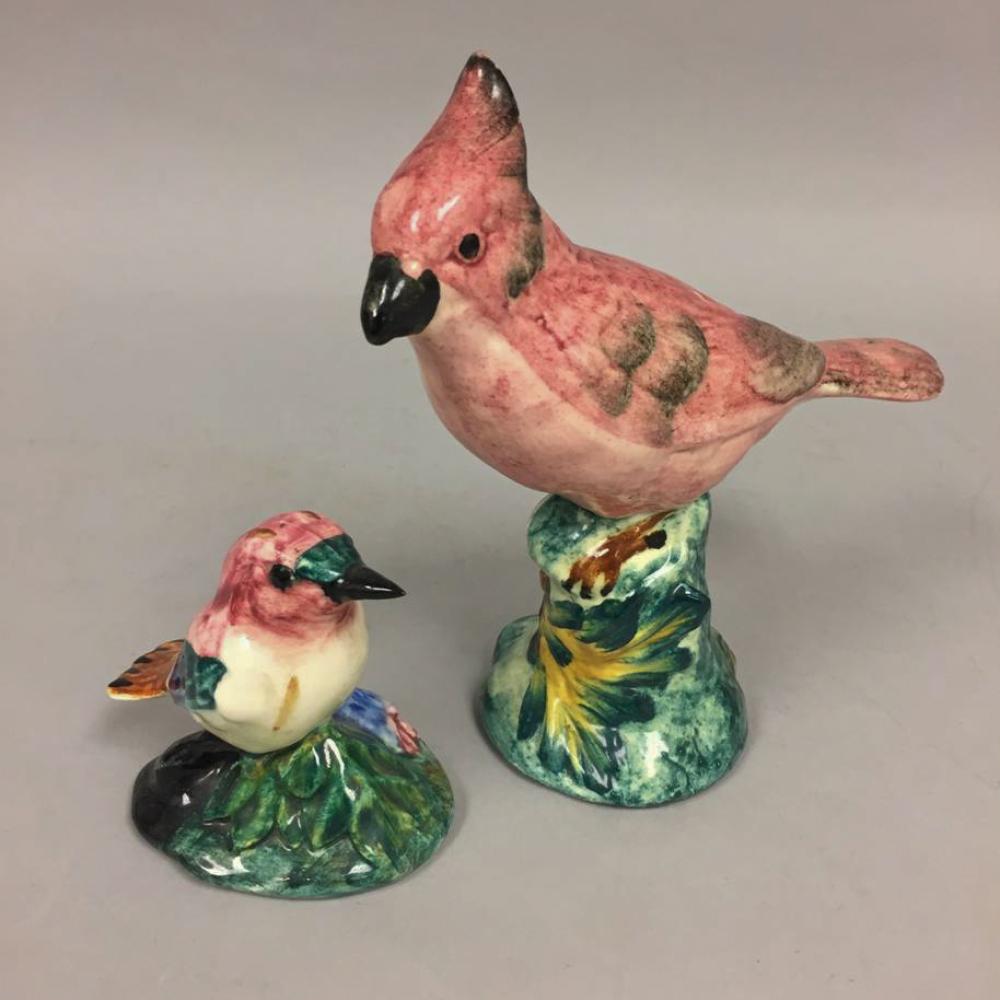 TWO STANGL ART POTTERY MODELS OF
