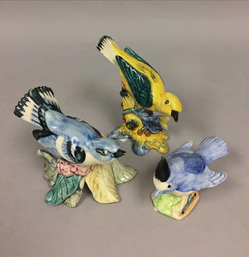 THREE STANGL ART POTTERY MODELS