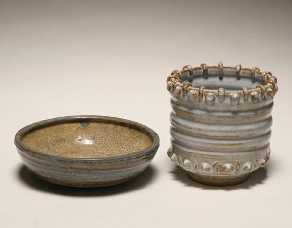 Two Robert Lohman studio pottery 4ea23