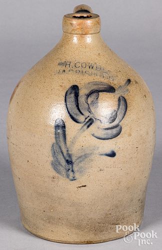 PENNSYLVANIA STONEWARE JUG, 19TH